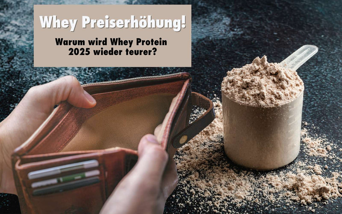 Whey Protein Preiserhöhung 2025 – Warum steigen die Preise weiter?