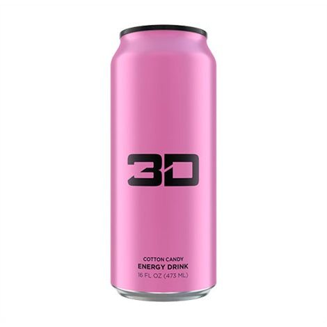 3D Energy 473ml Cotton Candy