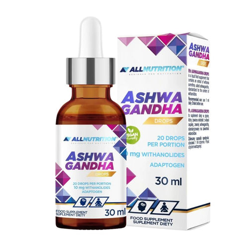 All Nutrition Ashwagandha Tropfen, 30ml