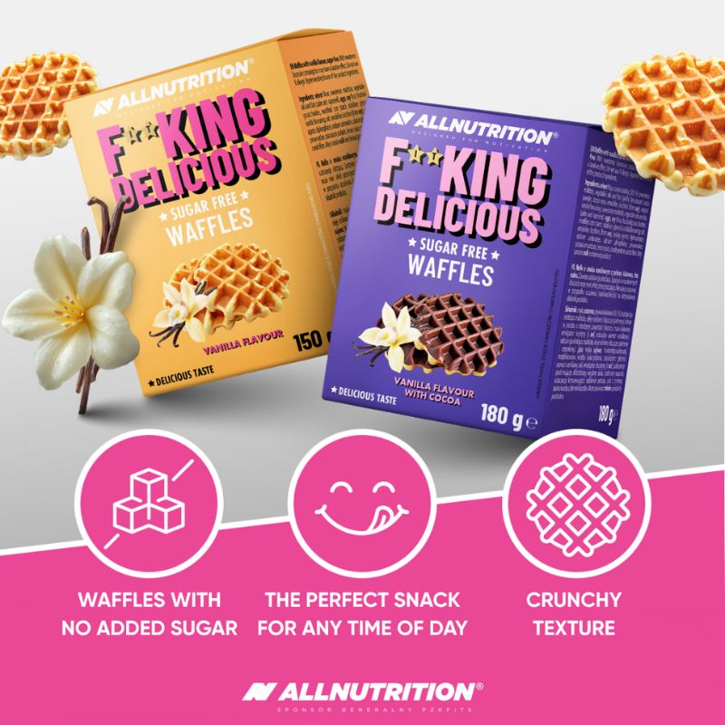 All Nutrition F*cking Delicious Sugarfree Waffles