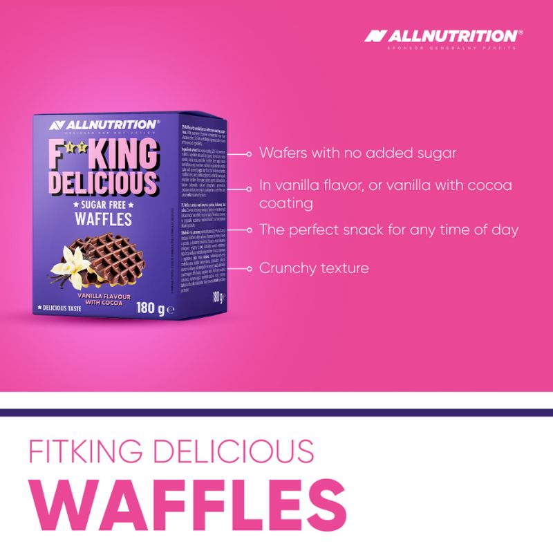 All Nutrition F*cking Delicious Sugarfree Waffles