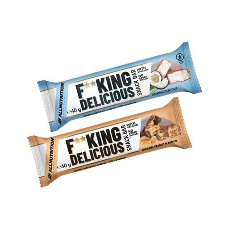 All Nutrition Fitking Delicious Snack Bar Caramel - Peanut