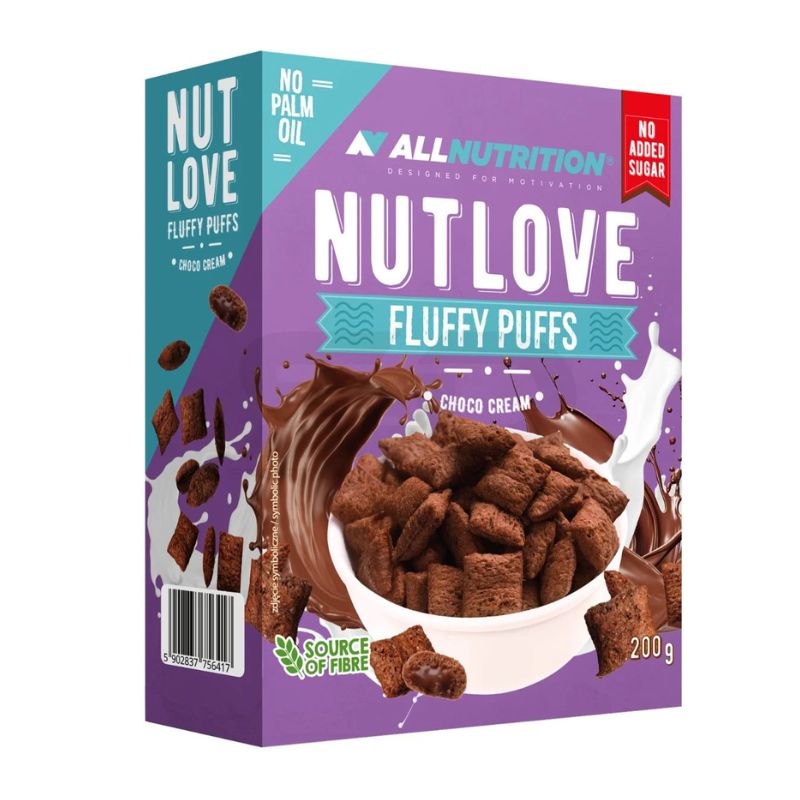 All Nutrition Nutlove Fluffy Puffs Choco Cream
