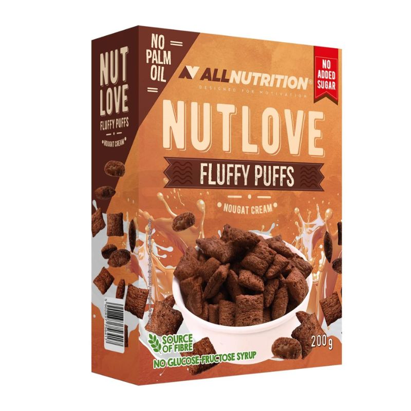 All Nutrition Nutlove Fluffy Puffs Nougat Creme