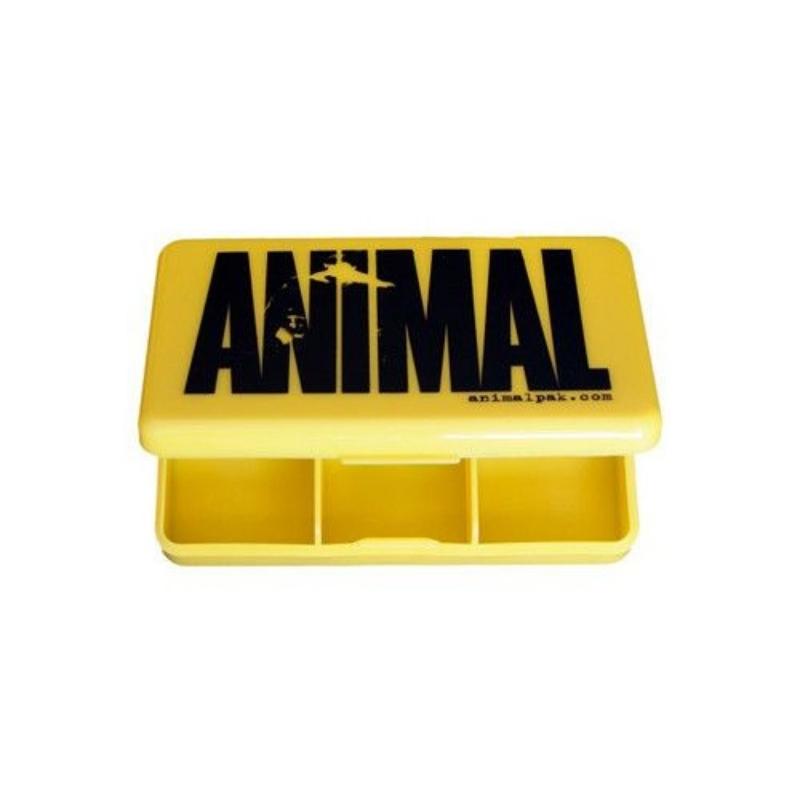 Animal Pillenbox Gelb