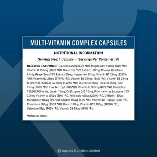 Applied Nutrition Multi-Vitamin Complex