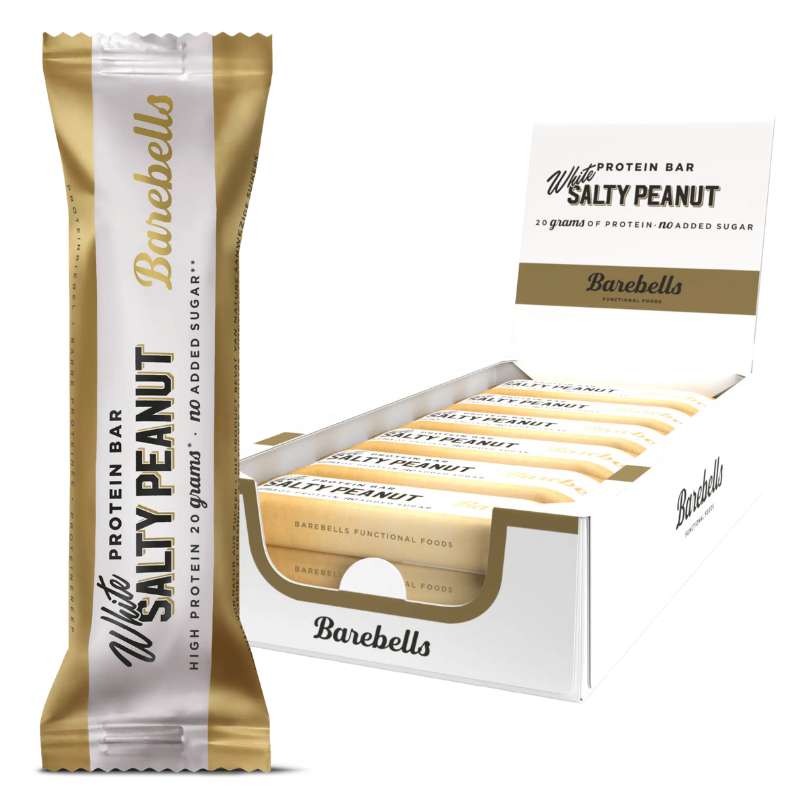 Barebells Protein Bar 12 x 55 g BOX White Salty Peanut