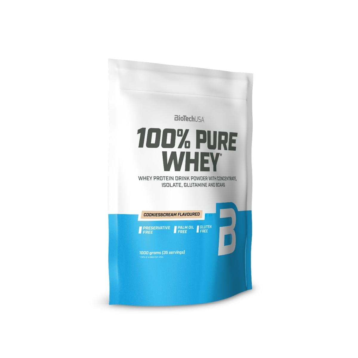BioTechUSA 100% Pure Whey 1000g Cookies&Cream