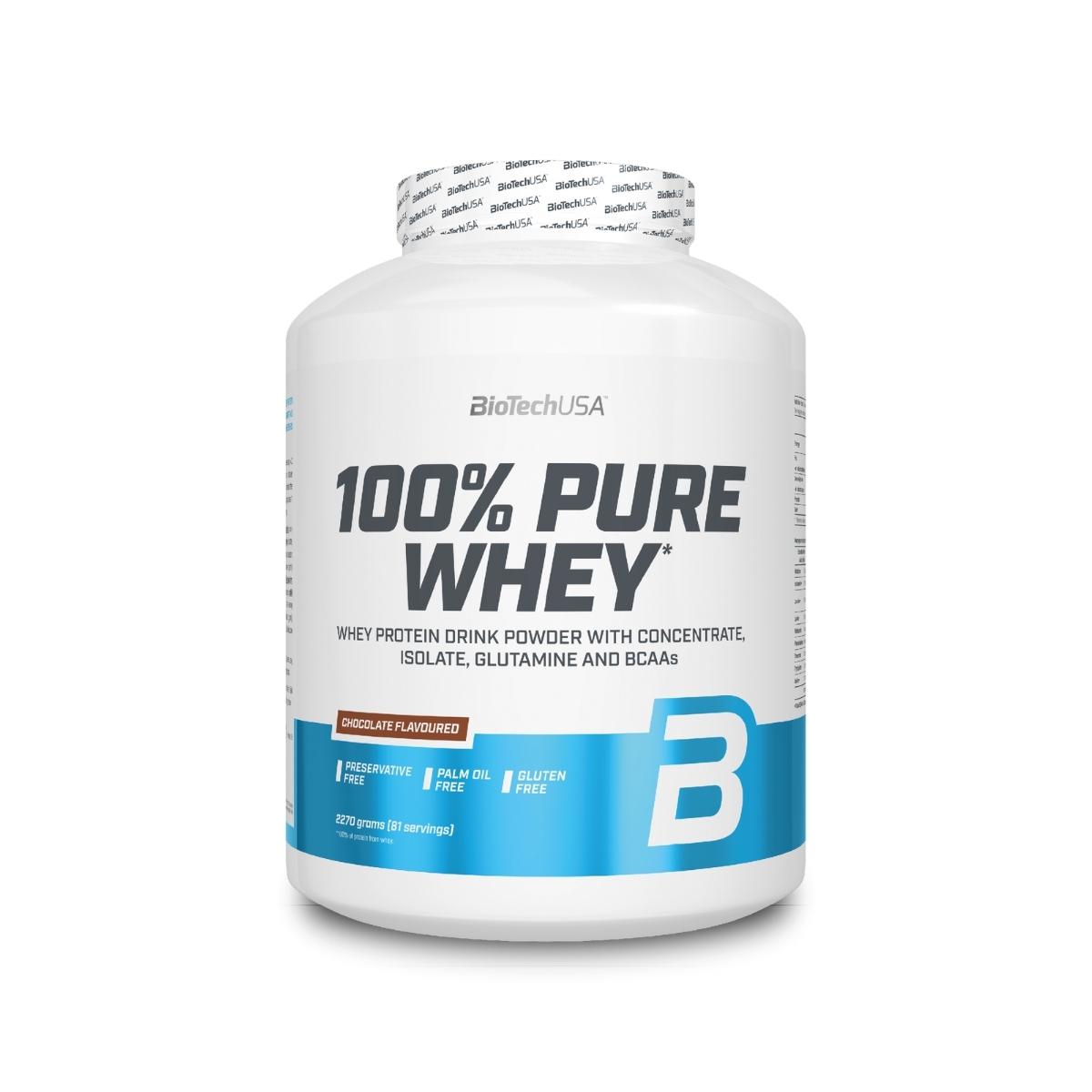 BioTechUSA 100% Pure Whey 2270g Chocolate