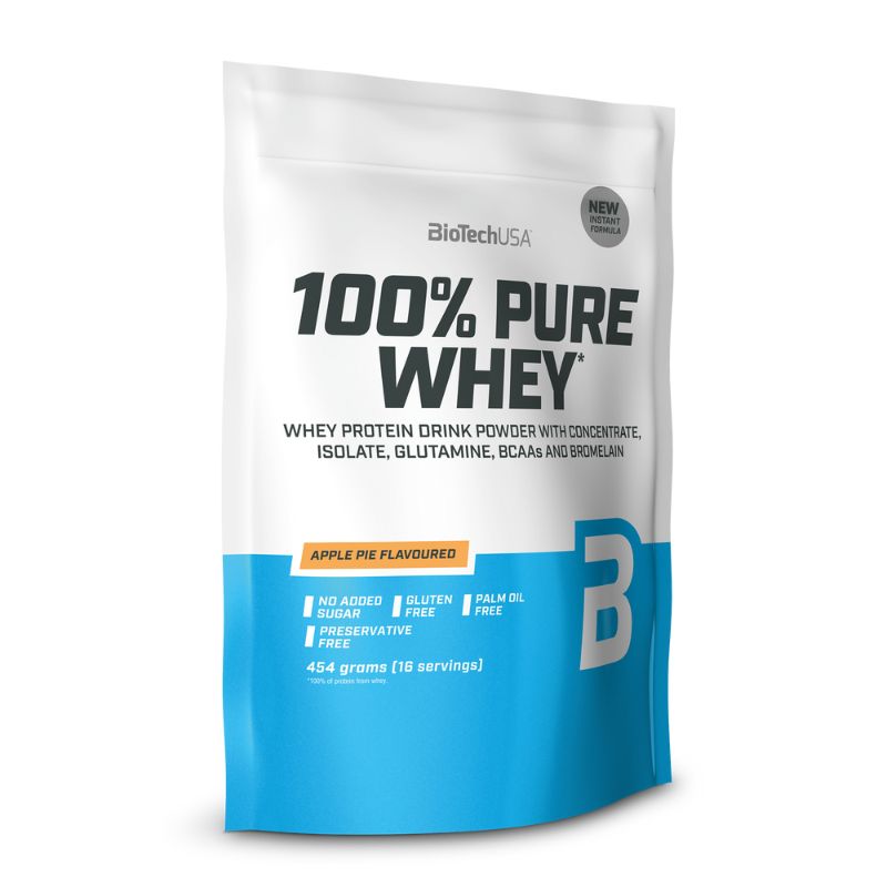 BioTechUSA 100% Pure Whey 454g Apple Pie