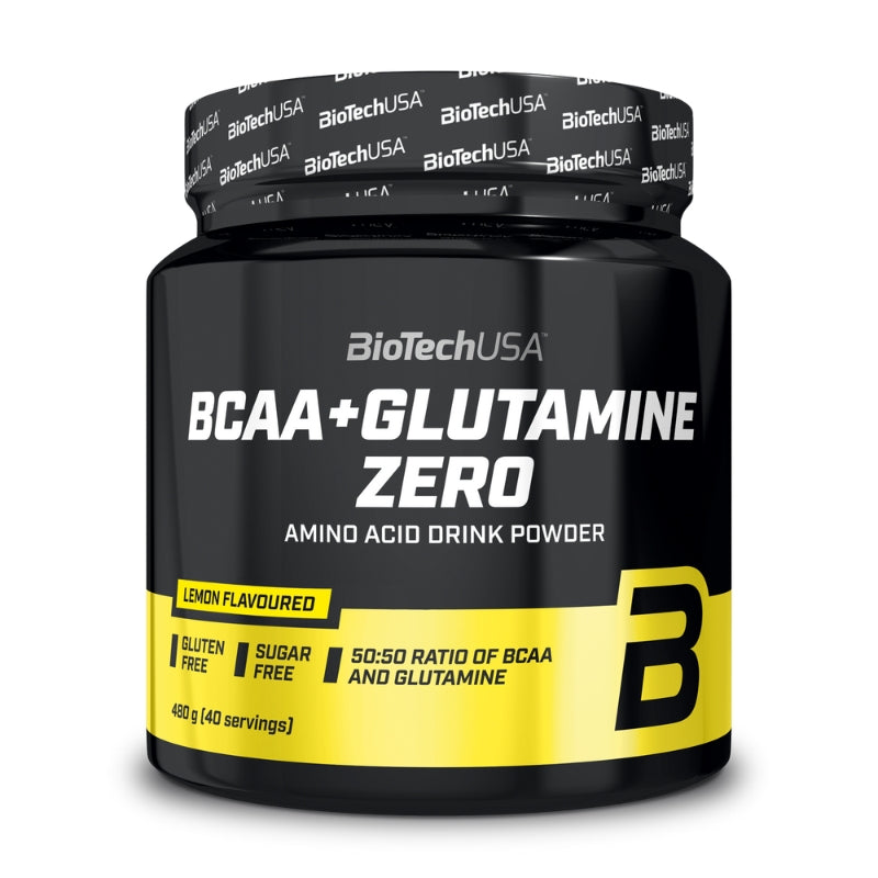 BioTechUSA BCAA+Glutamine Zero Zitrone