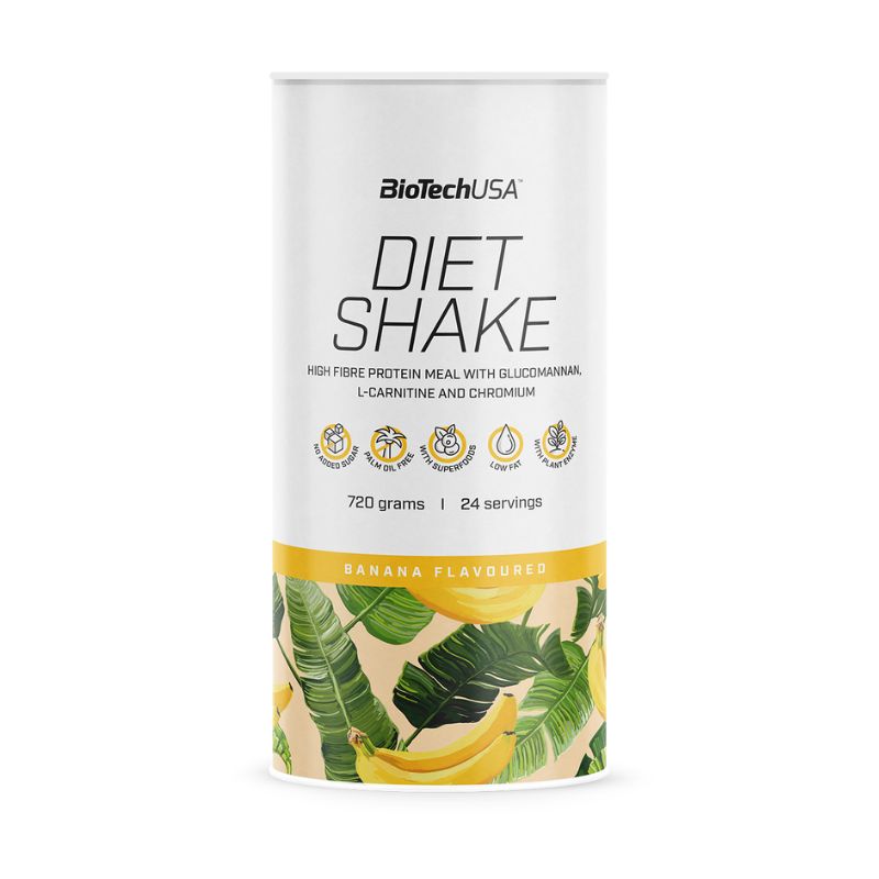 BioTechUSA Diet Shake, 720g Dose Banana