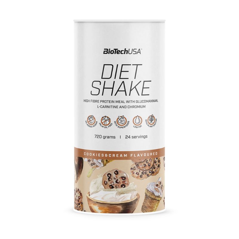 BioTechUSA Diet Shake, 720g Dose Cookies & Cream