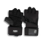 BiotechUSA Gewichtheberhandschuh Kyle, Leder, Schwarz