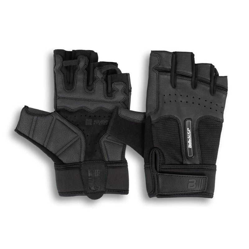 BiotechUSA Gewichtheberhandschuh Toronto, Leder, Schwarz S