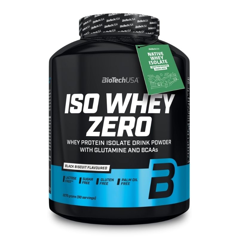 BioTechUSA Iso Whey Zero 1816g Dose Black Biscuit