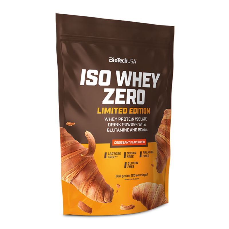 BioTechUSA Iso Whey Zero 454g Beutel Croissant Limited Edition