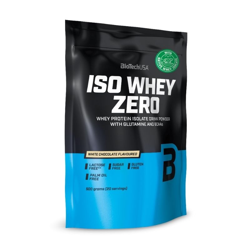 BioTechUSA Iso Whey Zero 454g Beutel White Chocolate