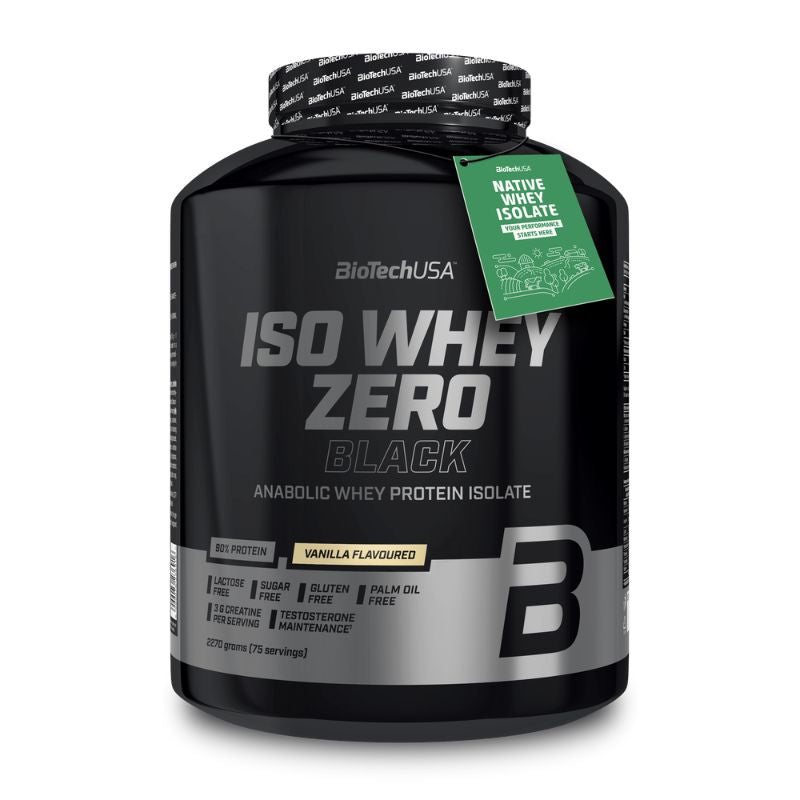 BioTechUSA Iso Whey Zero Black 2270g Vanilla