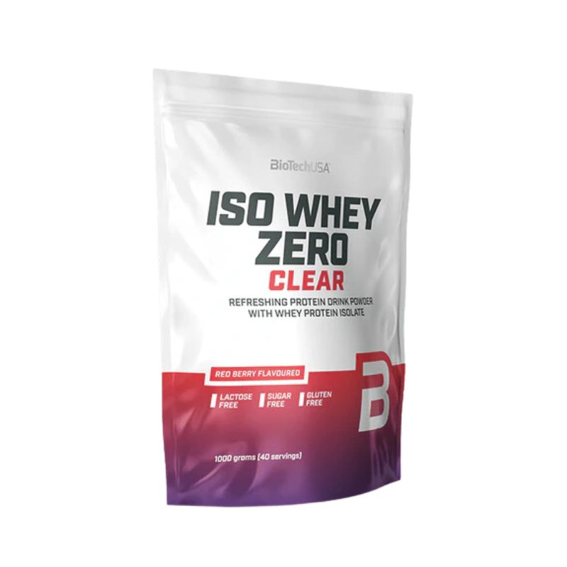 BioTechUSA Iso Whey Zero Clear 1000g Red Berry