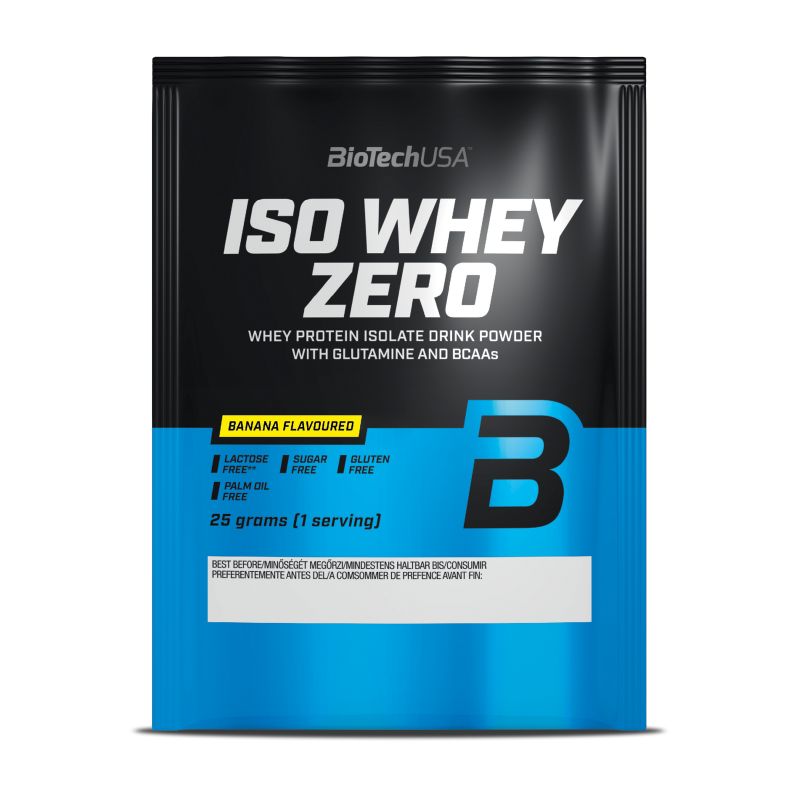 BioTechUSA Iso Whey Zero Probe, 25g Beutel Banana