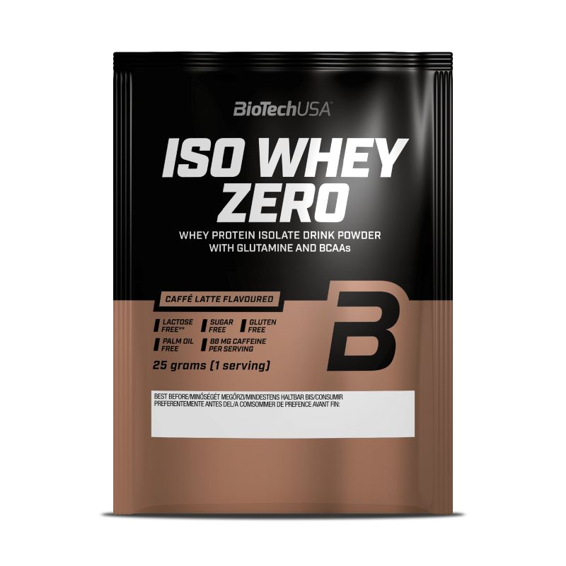 BioTechUSA Iso Whey Zero Probe, 25g Beutel Caffee Latte