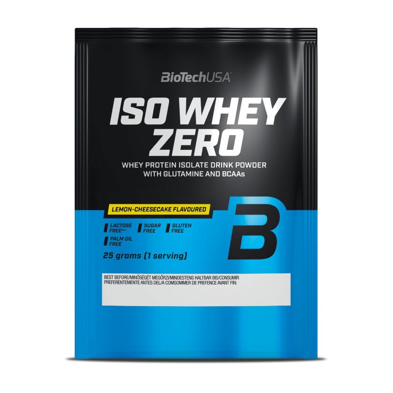 BioTechUSA Iso Whey Zero Probe, 25g Beutel Lemon Cheesecake