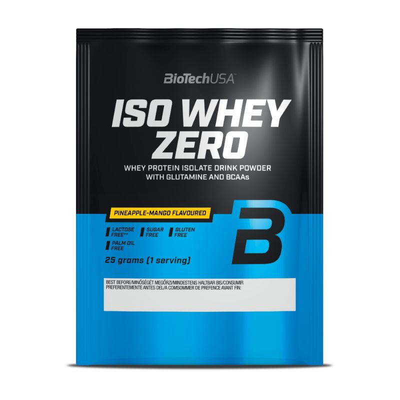 BioTechUSA Iso Whey Zero Probe, 25g Beutel Pineapple-Mango