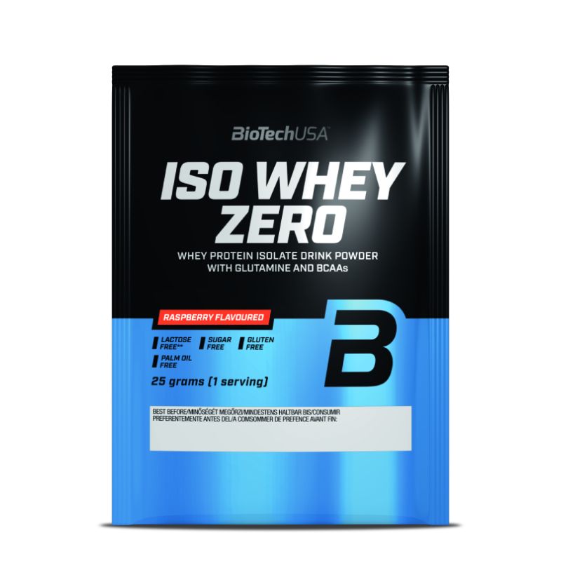 BioTechUSA Iso Whey Zero Probe, 25g Beutel Raspberry