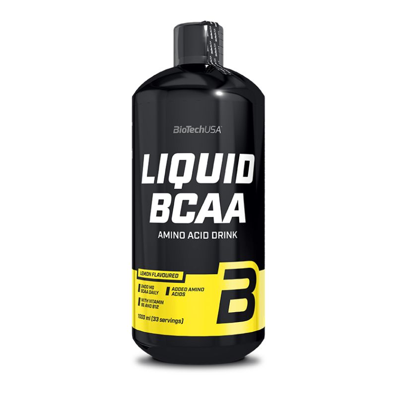 BioTechUSA Liquid BCAA, 1000 ml Flasche Lemon