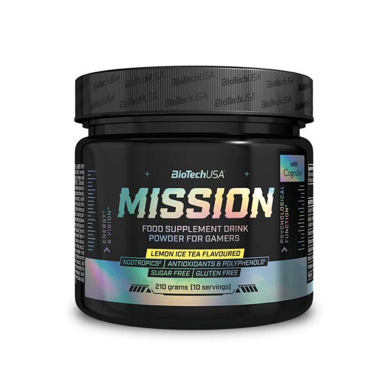 BioTechUSA Mission Pre-Workout, 210g Lemon Ice Tea