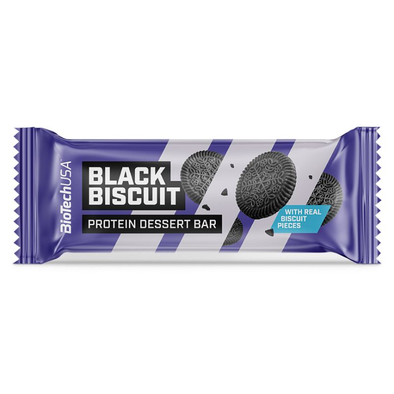 BioTechUSA Protein Dessert Bar Black Biscuit