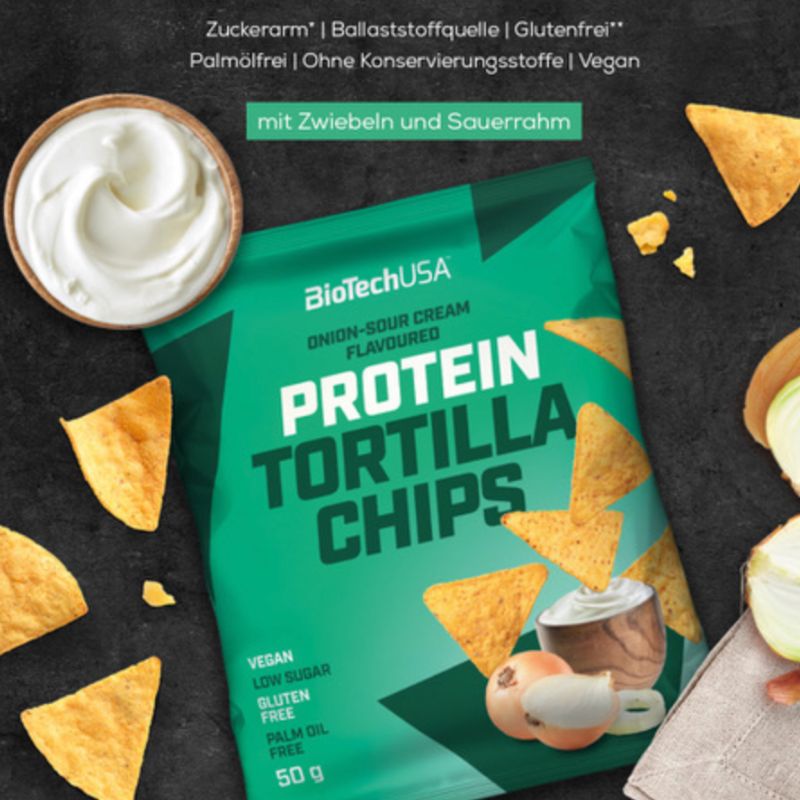 BioTechUSA Protein Tortilla Chips 50g