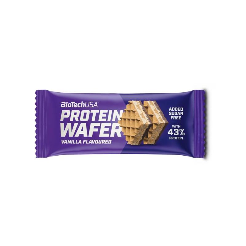 BioTechUSA Protein Wafer 12x 35 g Box Vanilla