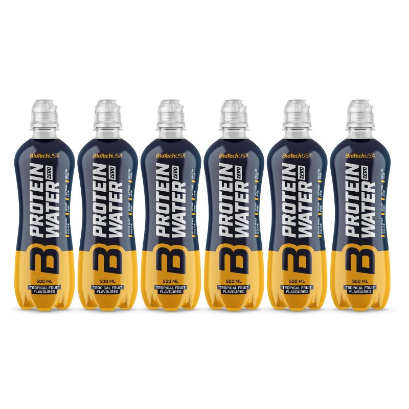 BioTechUSA Protein Water Zero 6x500ml Tropical