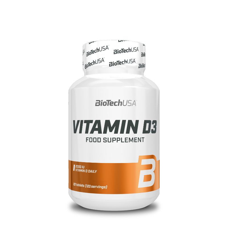 BioTechUSA Vitamin D3 Tabletten 120 Tabletten