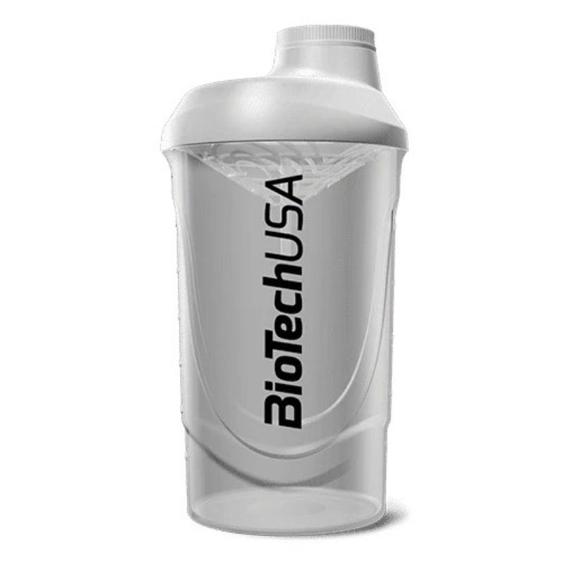 BiotechUSA Wave Shaker, BPA frei - 600 ml Transparent