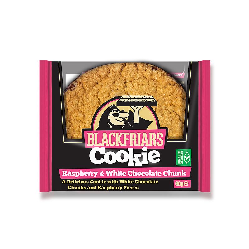 Blackfriars Cookies 60 g Raspberry & White Chocolate Chunk