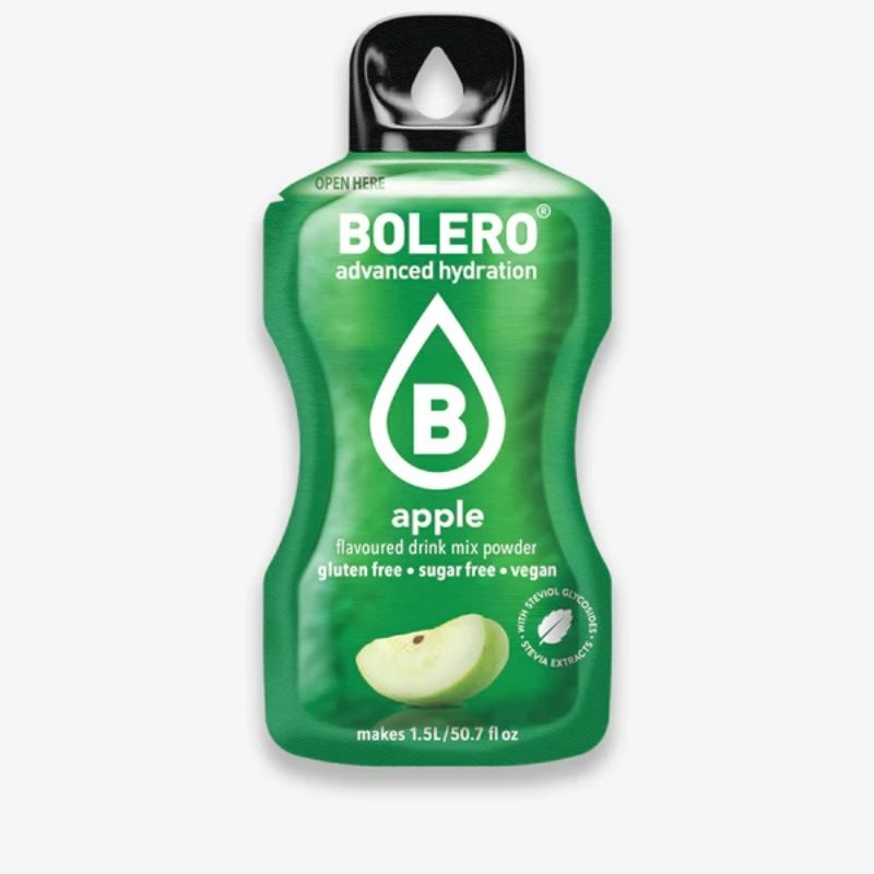 Bolero Drink GetrÃ¤nkepulver 12er BOX | 12 x 9g Apple