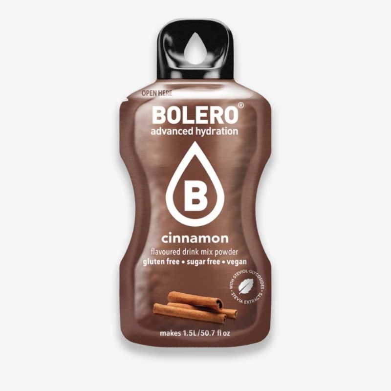 Bolero Drink GetrÃ¤nkepulver 12er BOX | 12 x 9g Cinnamon