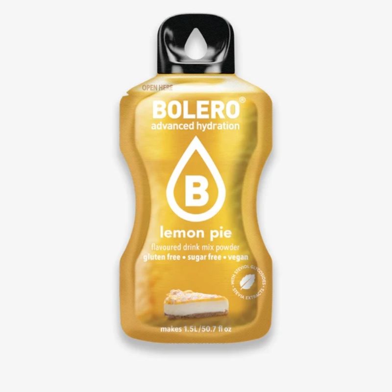 Bolero Drink GetrÃ¤nkepulver 12er BOX | 12 x 9g Lemon Pie