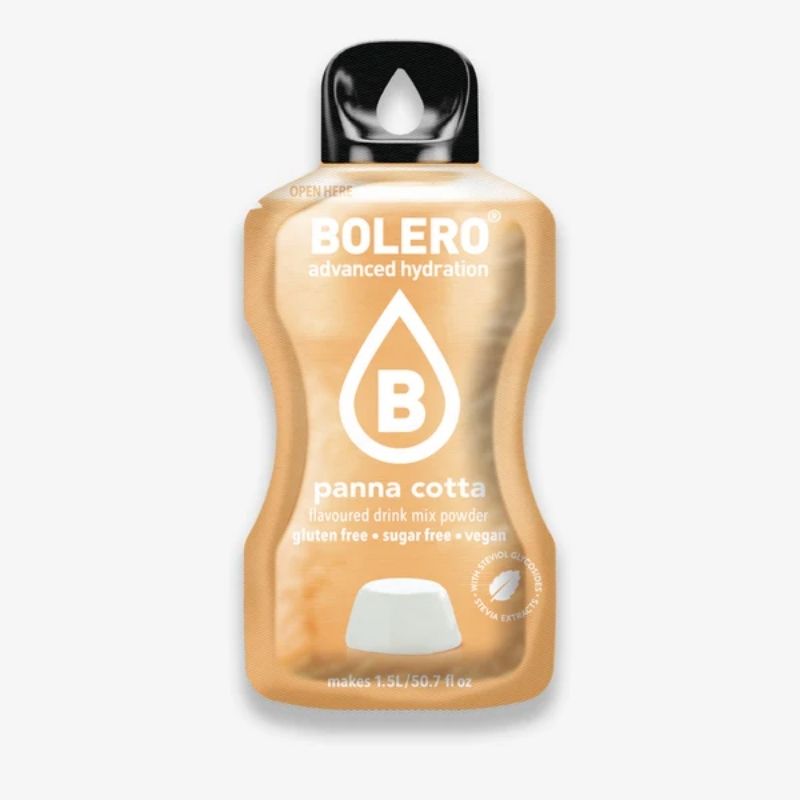 Bolero Drink GetrÃ¤nkepulver 12er BOX | 12 x 9g Panna Cotta