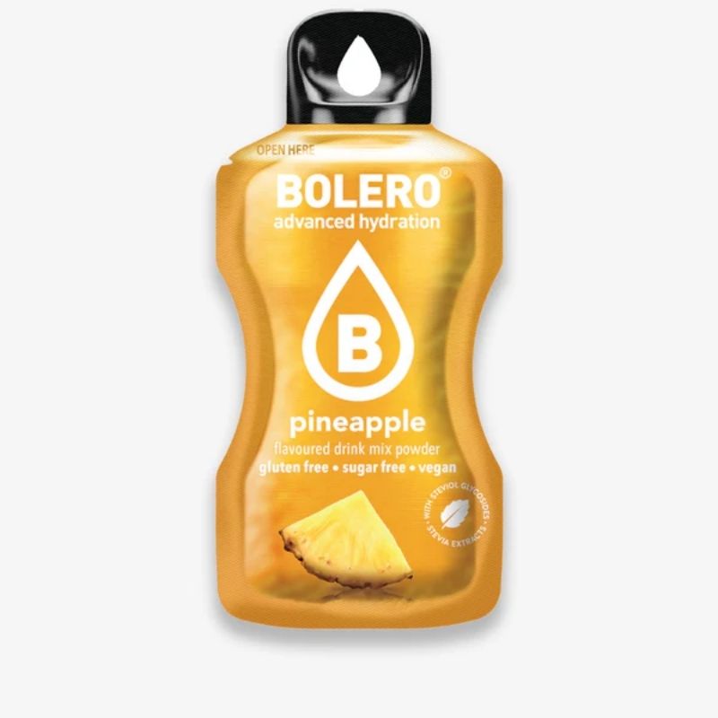 Bolero Drink GetrÃ¤nkepulver 12er BOX | 12 x 9g Pineapple