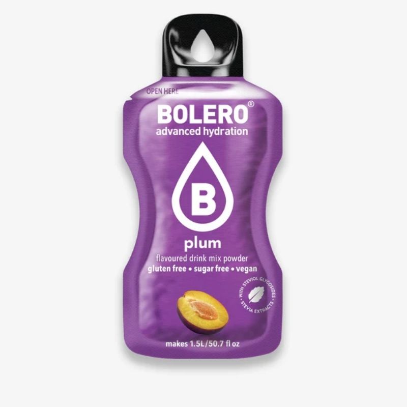 Bolero Drink GetrÃ¤nkepulver 12er BOX | 12 x 9g Plum