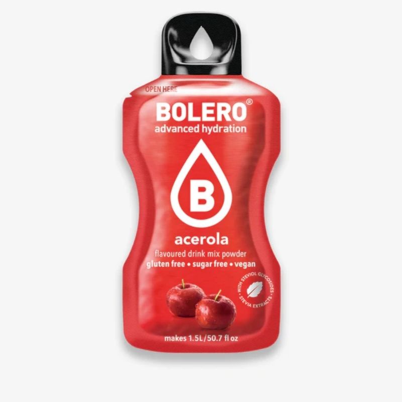 Bolero Drink GetrÃ¤nkepulver 24er BOX | 24 x 9g Acerola