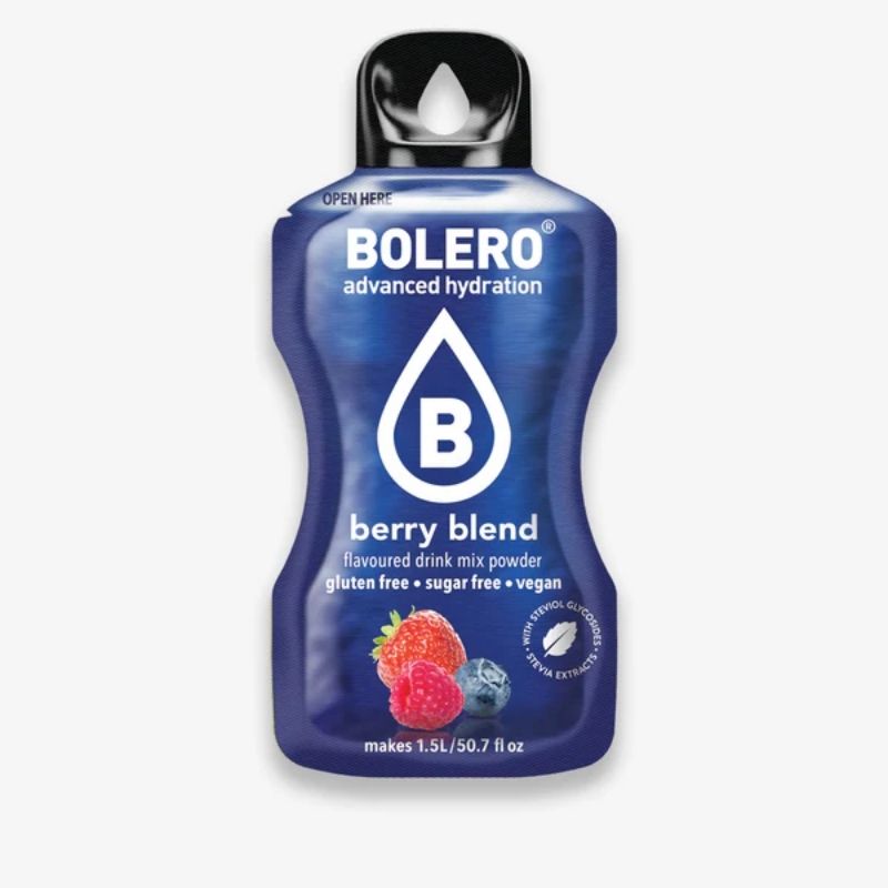 Bolero Drink GetrÃ¤nkepulver 24er BOX | 24 x 9g Berry Blend