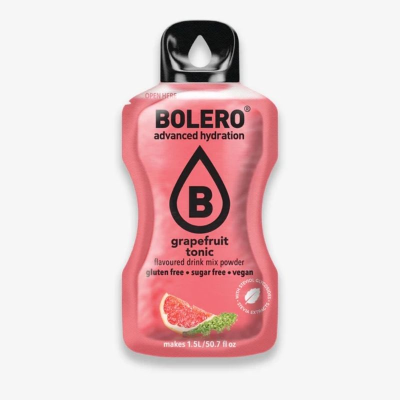Bolero Drink GetrÃ¤nkepulver 24er BOX | 24 x 9g Grapefruit Tonic