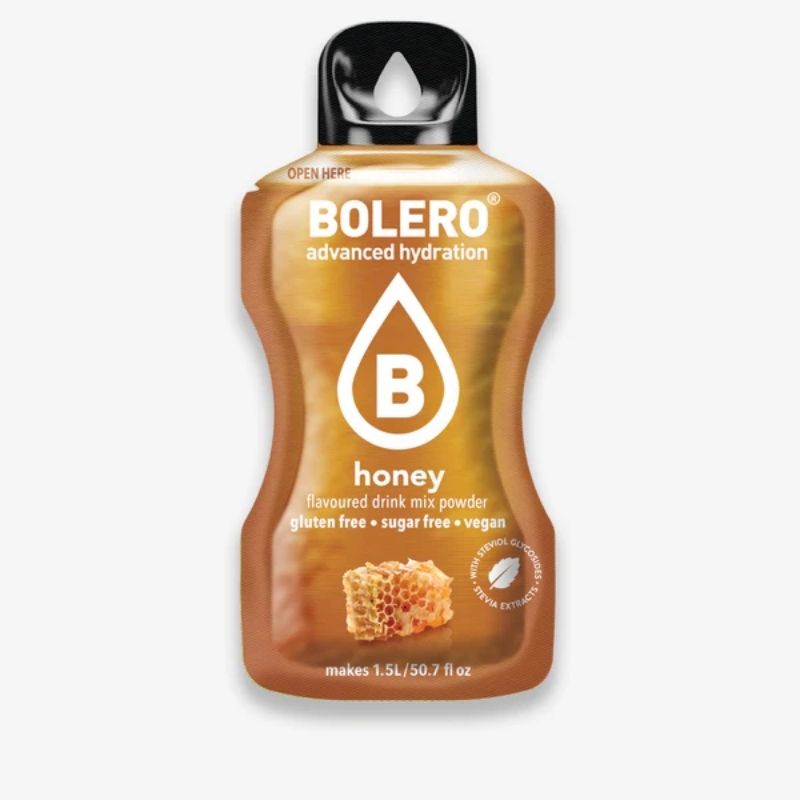 Bolero Drink GetrÃ¤nkepulver 24er BOX | 24 x 9g Honey
