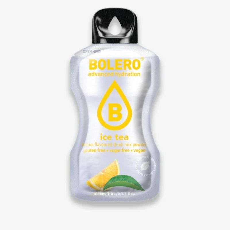 Bolero Drink GetrÃ¤nkepulver 24er BOX | 24 x 9g Ice Tea Lemon