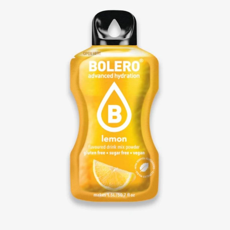Bolero Drink GetrÃ¤nkepulver 24er BOX | 24 x 9g Lemon